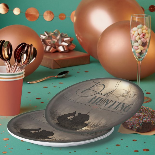 Die ultimative Entenjagd Pappteller (Multi)