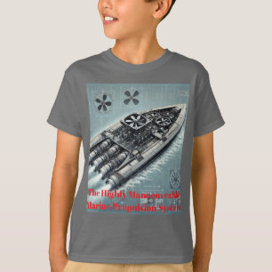 "Die ultimative Meeresbewegung" - entworfener T -  T-Shirt