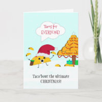 Die ultimative Taco Weihnachtskarte