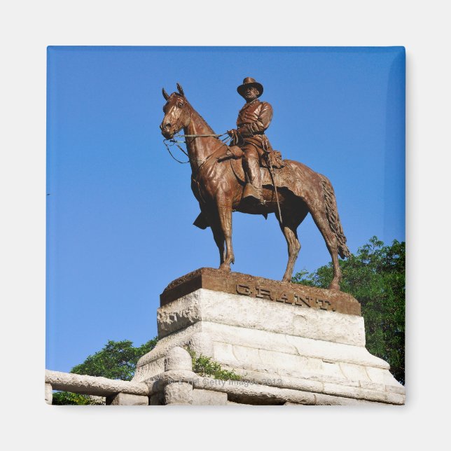 Die Ulysses S. Grant-Statue am Grant Magnet (Vorne)