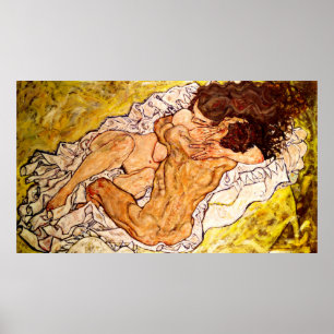 Die Umarmung, 1917 Poster