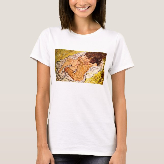 Die Umarmung, 1917 T-Shirt (Vorderseite)