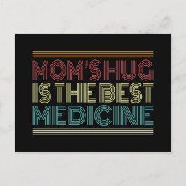 Die Umarmung der Mama ist das beste medizinische Z Postkarte