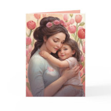 Die Umarmung einer Mutter (1) Muttertags-Karte
