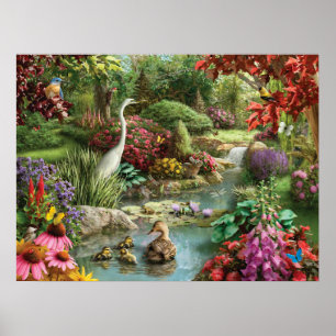 Die Umarmungs-" Plakat "Natur Alan Giana