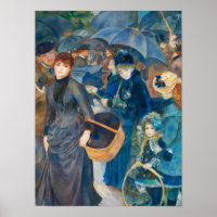 Die Umbrellas, 1881-1886 von Pierre-Auguste Renoir