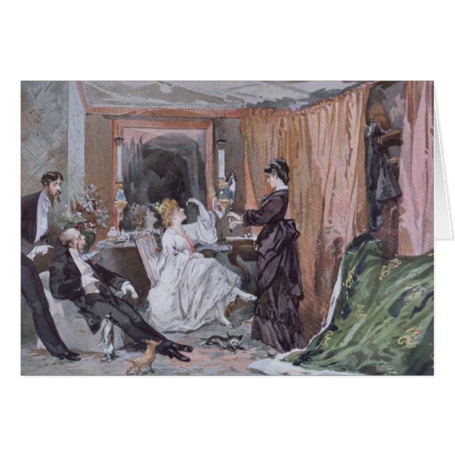Die Umkleidekabine von Hortense Schneider (Vorderseite (Horizontal))