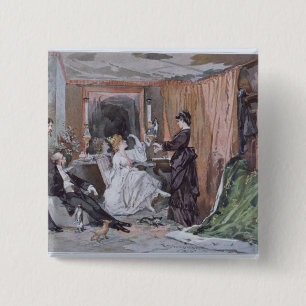 Die Umkleidekabine von Hortense Schneider Button