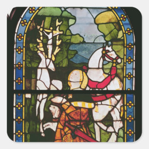 Die Umwandlung von St. Eustace Quadratischer Aufkleber