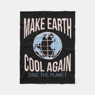 Die Umwelt des Klimawandels wieder Cool machen Fleecedecke