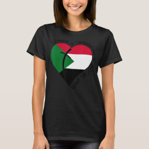 Die Unabhängigkeit Gottes Christlich im Sudan T-Shirt