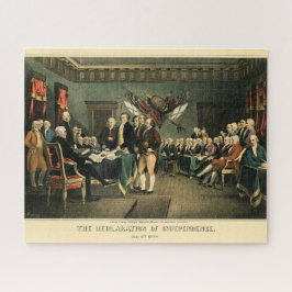 Die Unabhängigkeitserklärung von 1850, wiederherge Puzzle