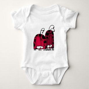 Die unangeforderte Liebe Ladybug Illustration Baby Strampler