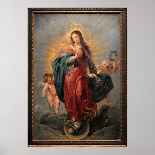 Die unbefleckte Empfängnis Poster (Vorne)