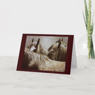 Die unbeschädigte Grußkarte Karte