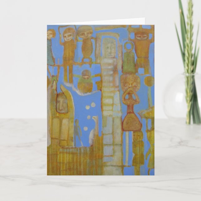 Die Unbuilders Gruß-Karte Karte (Vorderseite)