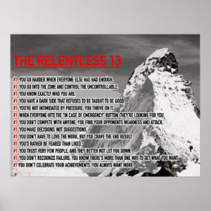 Die unerbittlichen 13 poster