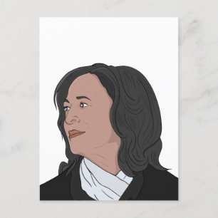 Die unglaubliche Kamala Harris Postkarte