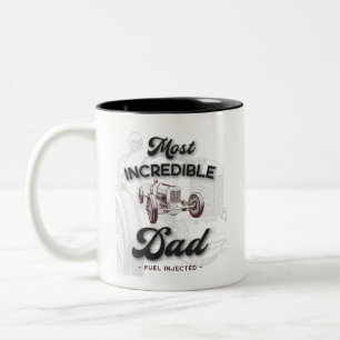 Die unglaublichste Vater Race Car Tasse
