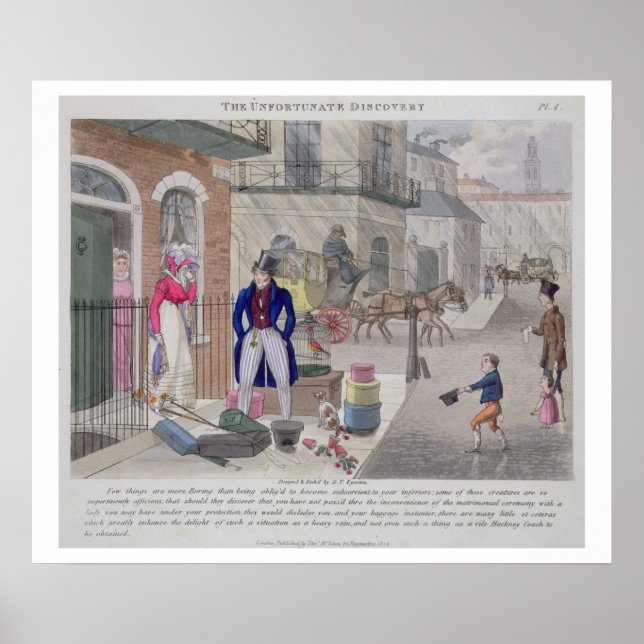 Die unglückliche Entdeckung von "modischen Bores" Poster (Vorne)