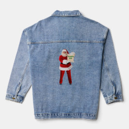 Die unheilvolle Liste des Weihnachtsmanns Denim Ja Jeansjacke