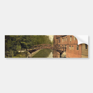 Die Uni-Brücke der Königin, Klassiker Cambridges Autoaufkleber