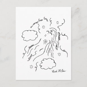 Die Universelle Gratis-Fall-Postkarte Postkarte