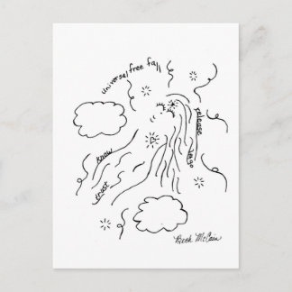 Die Universelle Gratis-Fall-Postkarte Postkarte