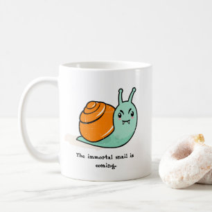 Die unsterbliche Schnecke (Schneckensassin) Kaffeetasse