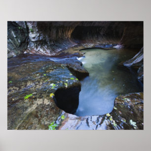 Die Untergrundbahnschlitzschlucht Poster