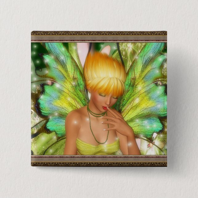 Die Unterhaltung einer Fee Button (Vorderseite)