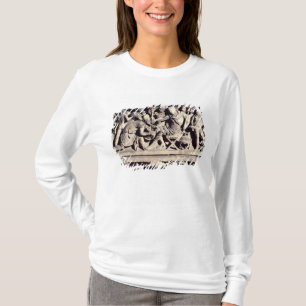 Die Unterordnung eines Barbaren zu einem römische T-Shirt