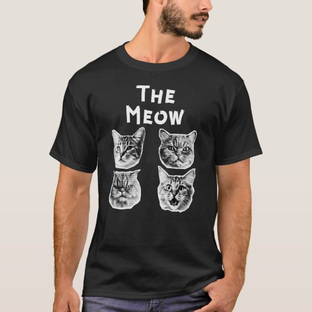 Die unterschwellige Katze T-Shirt (Vorderseite)