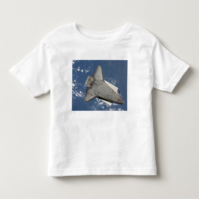 Die Unterseite des Space Shuttles Discovery 2 Kleinkind T-shirt (Vorderseite)
