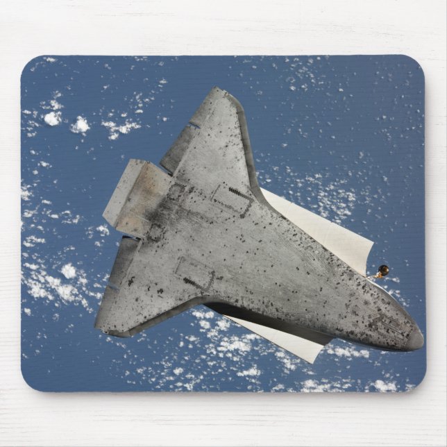 Die Unterseite des Space Shuttles Discovery 2 Mousepad (Vorne)
