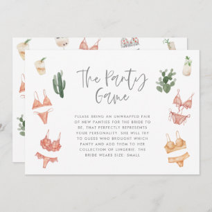 Die Unterwäsche-Kaktus-Sekt