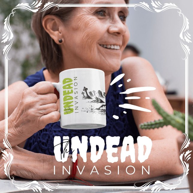Die Untote Invasion Kaffeetasse (The Undead Invasion cover from The Beekeeper Store)