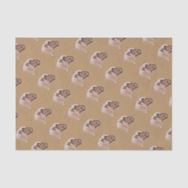 Die unwirschen Schafe Seidenpapier (Vorderseite)