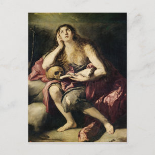 Die urbane Magdalena Postkarte