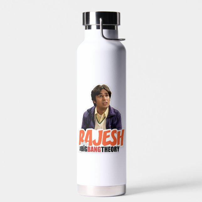 Die Urknalltheorie | Rajesh Trinkflasche (Links)