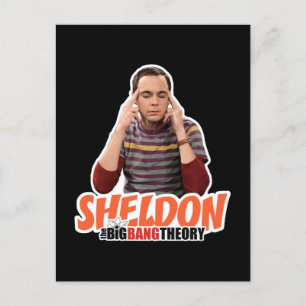 Die Urknalltheorie   Sheldon Postkarte