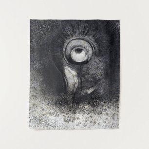 Die Ursprünge Zeichnung von Odilon Redon Wandteppich