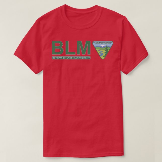 Die ursprüngliche Farbe des BLM-Büros für Bodenbew T-Shirt (Design vorne)