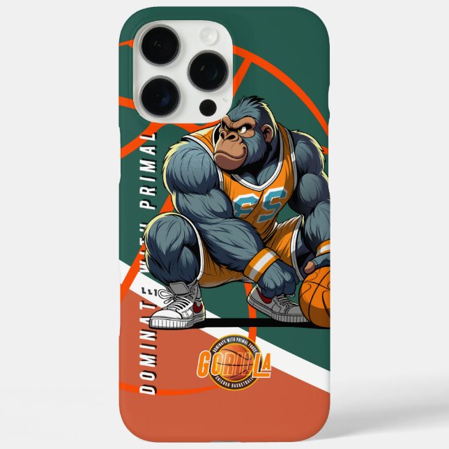 Die ursprüngliche Kraft von Basketball | Case-Mate iPhone Hülle (Rückseite)