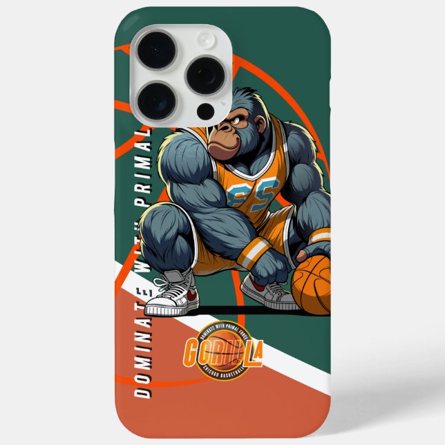Die ursprüngliche Kraft von Basketball | Case-Mate iPhone Hülle (Rückseite)