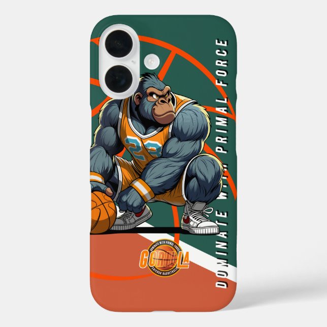 Die ursprüngliche Kraft von Basketball | Case-Mate iPhone Hülle (Rückseite)