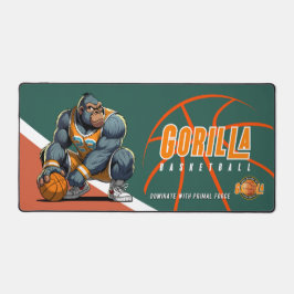 Die ursprüngliche Kraft von Basketball | Desk Mat Schreibtischunterlage