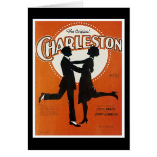 Die ursprüngliche Lied-Blatt-Abdeckung Charleston