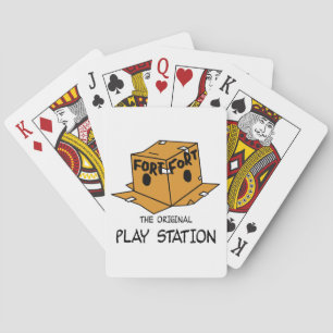 Die ursprüngliche Play-Station Spielkarten