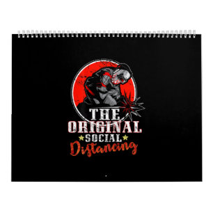 Die ursprüngliche soziale Distanz   Niedlich Welde Kalender